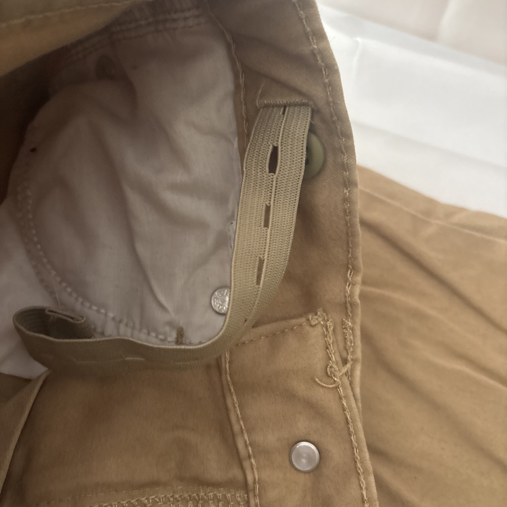 Levi’s 511 Slim Fit Khaki Pants Boys Size 8 Adjustable Waist Brown - Picture 10 of 12